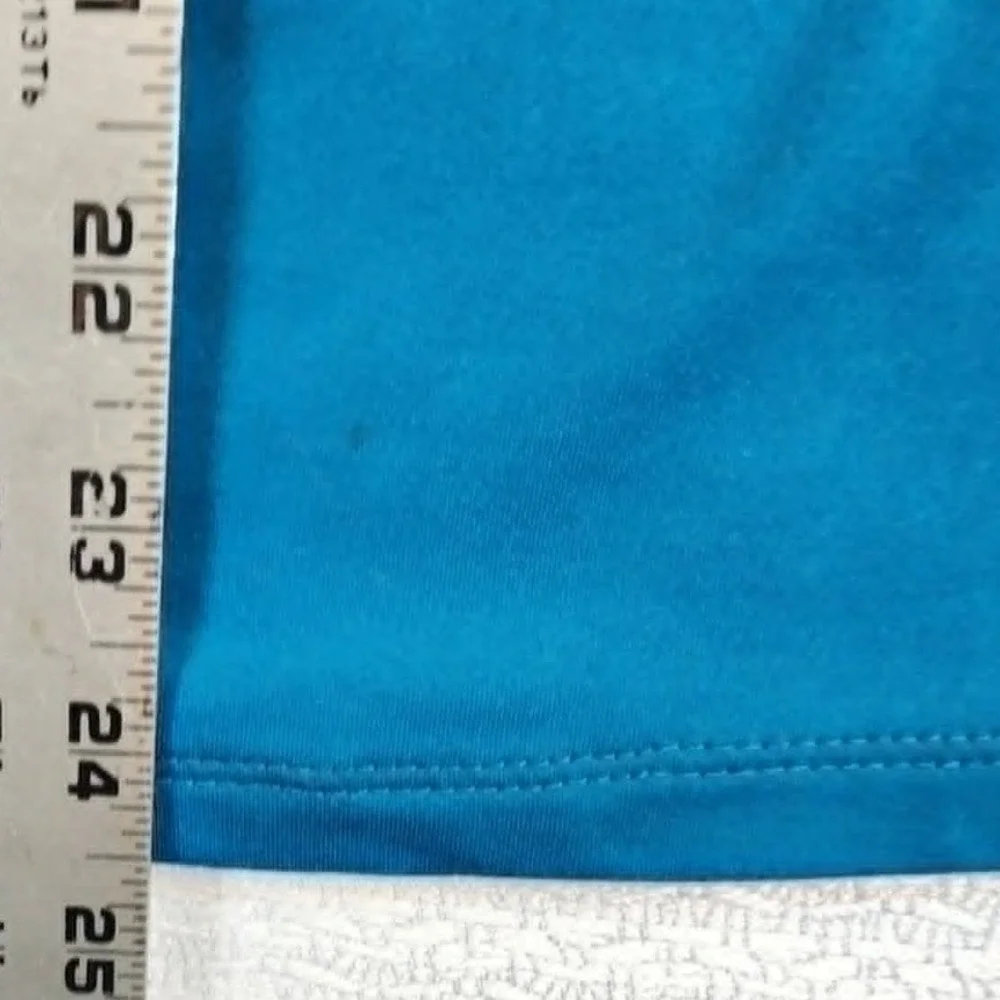 Nike Dri-FIT 1/4 Zip‎ Pullover Blue Womens Medium Running Training Top